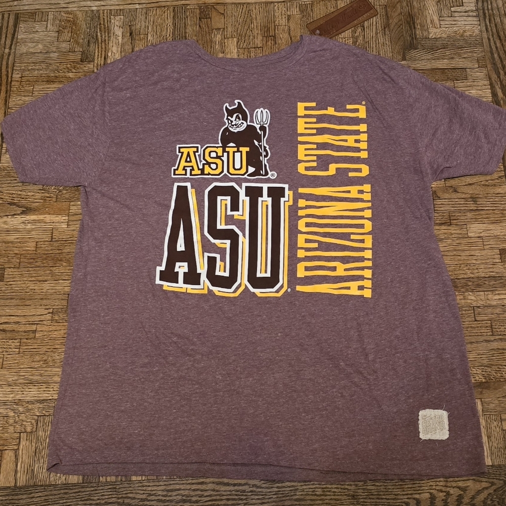 NEW Arizona Stare Sun Devils Retro T-Shirt  Men’s College Vault ‘47 Sz XL